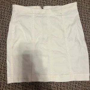 Free people white skirt